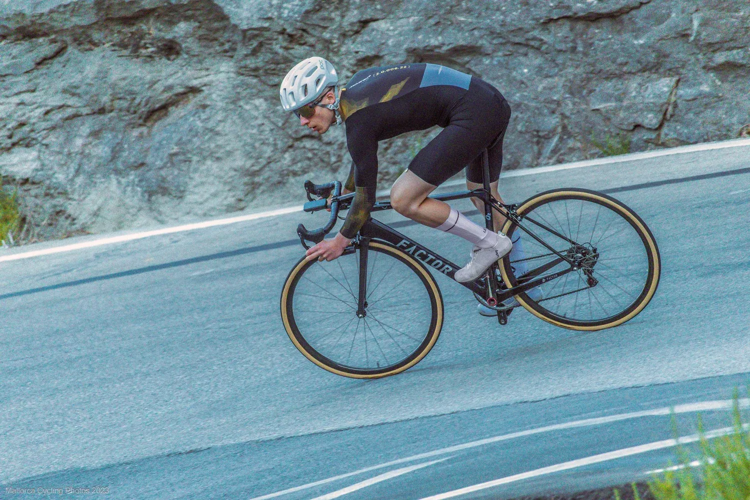 Riding Sa Calobra on the Factor O2 VAM