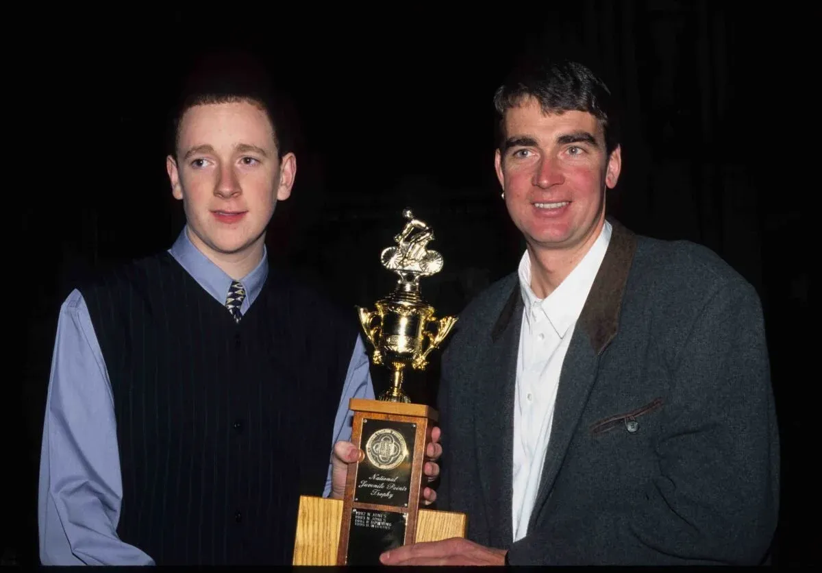 Young Bradley Wiggins